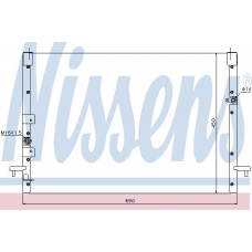94685 NISSENS Конденсатор, кондиционер