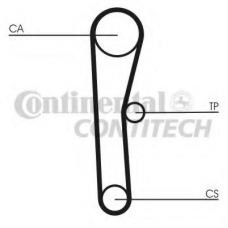 CT536K1 CONTITECH Комплект ремня грм