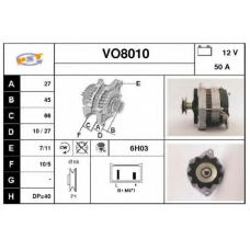 VO8010 SNRA Генератор