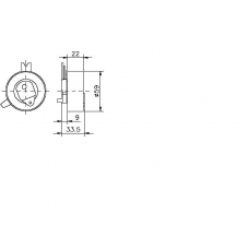 TKR 9101 TIMKEN Натяжной ролик, ремень грм