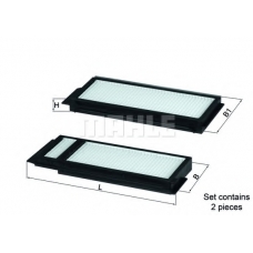 LA 346/S KNECHT Фильтр, воздух во внутренном пространстве