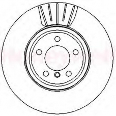 562340B BENDIX Тормозной диск