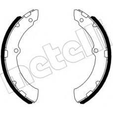 53-0641 METELLI Комплект тормозных колодок