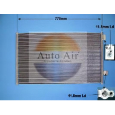 16-2023 AUTO AIR GLOUCESTER Конденсатор, кондиционер