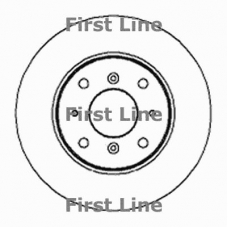 FBD334 FIRST LINE Тормозной диск
