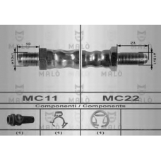 8420 Malo Тормозной шланг