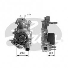 Z90009 GATES Водяной насос