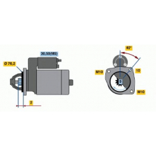 0 001 108 189 BOSCH Стартер