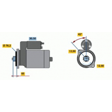 0 986 018 920 BOSCH Стартер