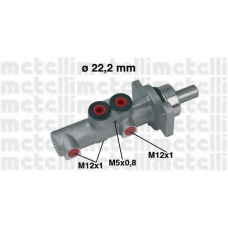 05-0437 METELLI Главный тормозной цилиндр