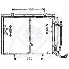 30M0023 ELECTRO AUTO Конденсатор, кондиционер