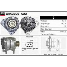 DRA3806 DELCO REMY Генератор