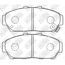 PN8337 NiBK Комплект тормозных колодок, дисковый тормоз