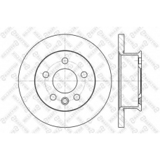 6020-4732-SX STELLOX Тормозной диск