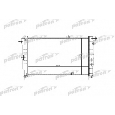 PRS3330 PATRON Радиатор, охлаждение двигателя