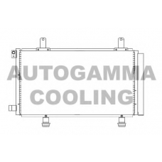 104439 AUTOGAMMA Конденсатор, кондиционер