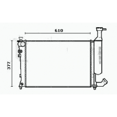 RM0485 EQUAL QUALITY Радиатор, охлаждение двигателя