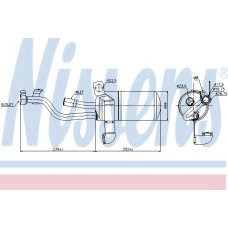 95449 NISSENS Осушитель, кондиционер