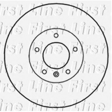 FBD1875 FIRST LINE Тормозной диск