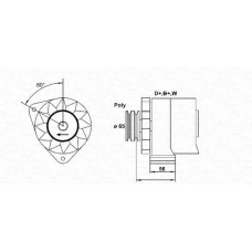 943356641010 MAGNETI MARELLI Генератор