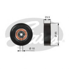 T36274 GATES Паразитный / ведущий ролик, поликлиновой ремень