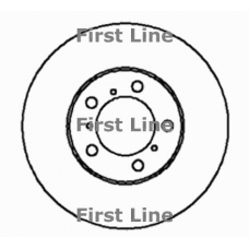 FBD255 FIRST LINE Тормозной диск