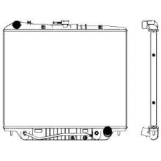 3241-1008 SAKURA  Automotive Радиатор, охлаждение двигателя