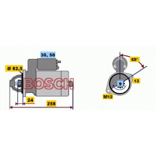 0 001 218 173 BOSCH Стартер