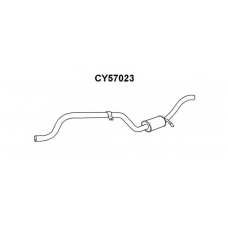 CY57023 VENEPORTE Глушитель выхлопных газов конечный