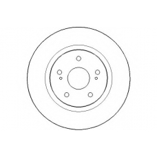 NBD1568 NATIONAL Тормозной диск
