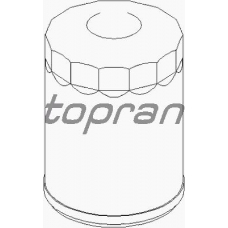 721 013 TOPRAN Масляный фильтр