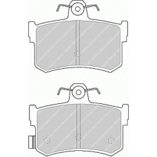 FDB917 FERODO Комплект тормозных колодок, дисковый тормоз