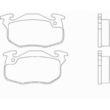 MDK0145 MINTEX Комплект тормозов, дисковый тормозной механизм