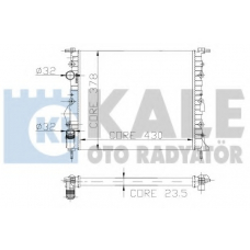 109400 KALE OTO RADYATOR Радиатор, охлаждение двигателя