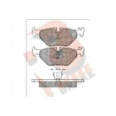 RB1051 R BRAKE Комплект тормозных колодок, дисковый тормоз