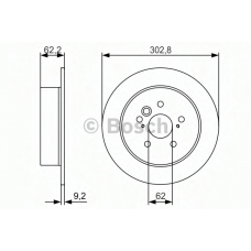 0 986 479 978 BOSCH Тормозной диск