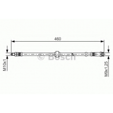 1 987 481 465 BOSCH Тормозной шланг