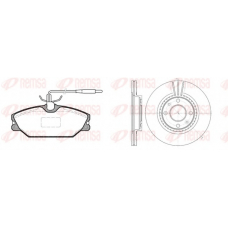 8208.00 REMSA Комплект тормозов, дисковый тормозной механизм
