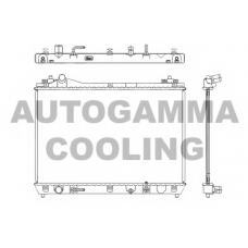 105138 AUTOGAMMA Радиатор, охлаждение двигателя