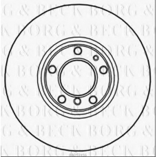 BBD5745S BORG & BECK Тормозной диск