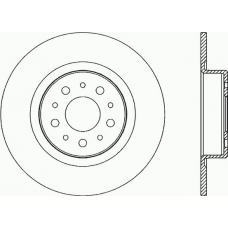 BDR2179.10 OPEN PARTS Тормозной диск