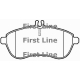 FBP3651 FIRST LINE Комплект тормозных колодок, дисковый тормоз
