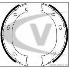 V30-7251 VEMO/VAICO Комплект тормозных колодок, стояночная тормозная с