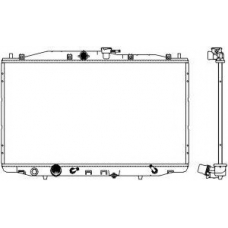 3071-1014 SAKURA  Automotive Радиатор, охлаждение двигателя