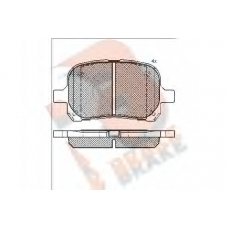 RB1632 R BRAKE Комплект тормозных колодок, дисковый тормоз