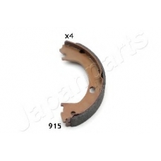 GF-915AF JAPANPARTS Комплект тормозных колодок, стояночная тормозная с