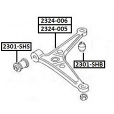 2301-SHB ASVA Подвеска, рычаг независимой подвески колеса