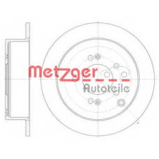 6756.00 METZGER Тормозной диск