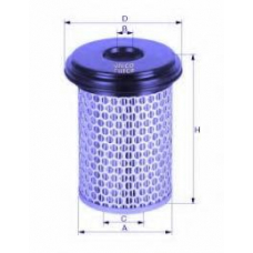 AE 38461/1 UNICO FILTER Воздушный фильтр