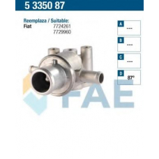 5335087 FAE Термостат, охлаждающая жидкость